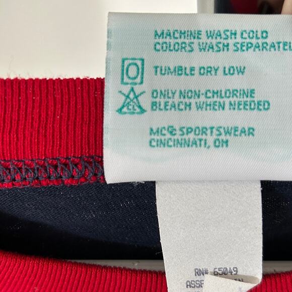 Vintage "Grandma's My Name" Holiday T-Shirt Christmas Embroidered Sz Large - Picture 7 of 7